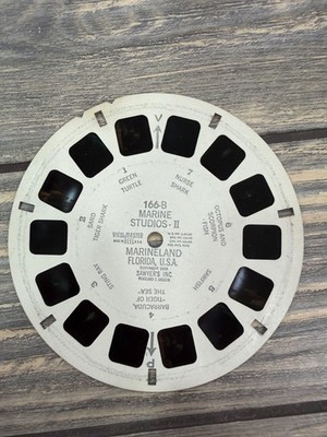 Vintage 1955 View-Master Reel 166-B Marine Studios II Marineland Florida
