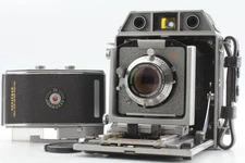 [Exc+5] Horseman 970 Film Camera Topcor 105mm f/3.5 Lens 8EXP 6x9 From JAPAN