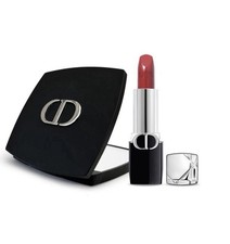 Dior Beauty black Makeup Compact Mirror VIP Gift New in Box  Liptick