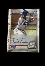 Drew Avans 1st Bowman Chrome Auto Dodgers CPA-DA Rookie