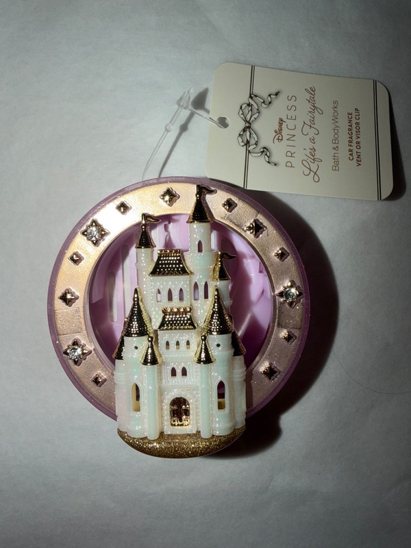 Bath & Body Works Disney Princess Castle Scentportable Vent or Visor Clip