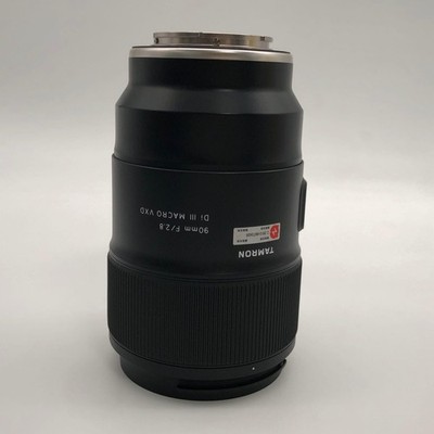 Tamron 90mm f/2.8 Di III MACRO VXD Lens (Sony E Mount) Excellent