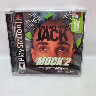 Sony You Don't Know Jack Mock 2 PlayStation 1 PS1 Trivia Party Game NEW