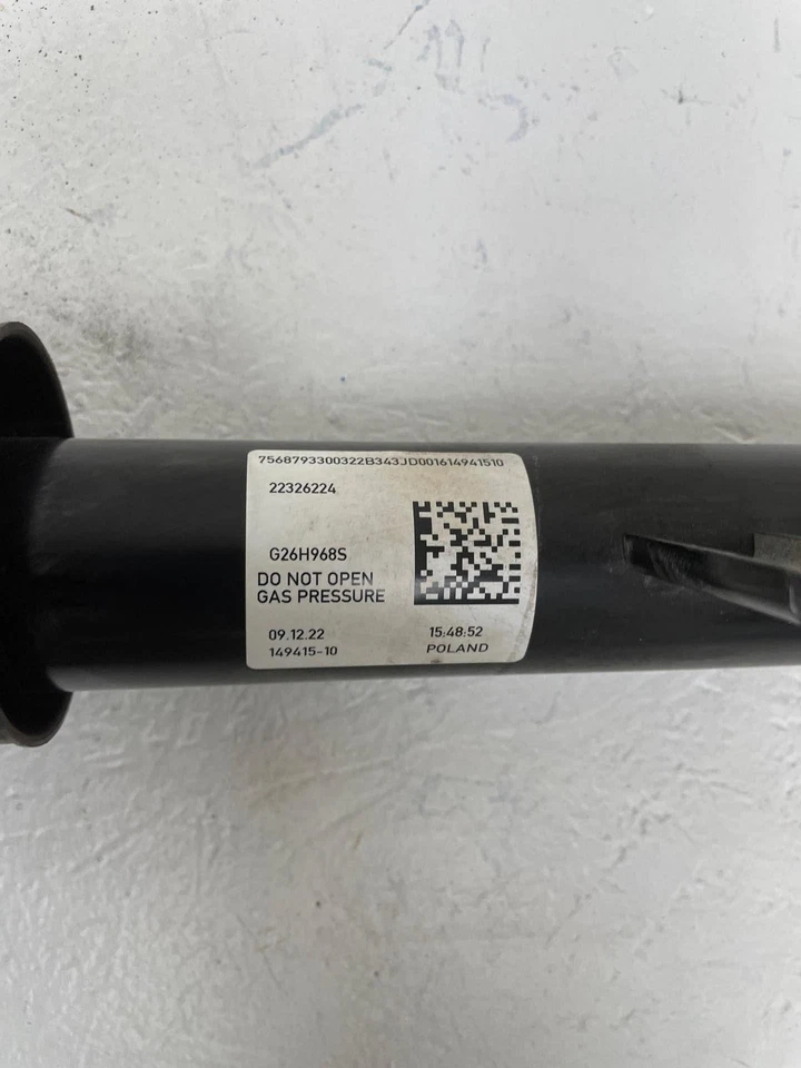 2023 BMW 430I REAR RIGHT PASSENGER SHOCK ABSORBER STRUT 22326224 G26H968S *10K* - Image 4 of 4