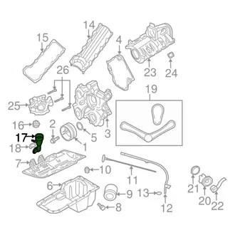 For Jeep Grand Cherokee 1999-2006 Jeep 53020890 Engine Oil Filler Tube - Image 4 of 4