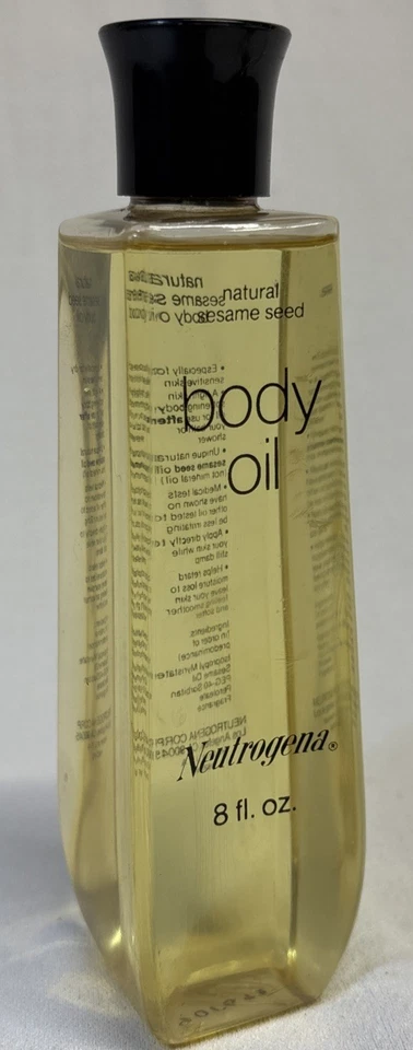 Crema hidratante de sésamo de aceite corporal Neutrogena de colección 8 fl oz brillo radiante nueva de stock Foto 2 de 4
