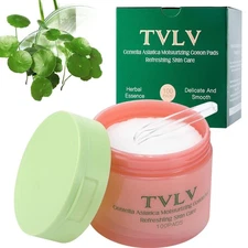 Skincare Toner Pads with Centella Asiatica Niacinamide Cleansing Cotton Pads