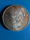 1987 Peace Dollar Styled 1 ounce Silver Round