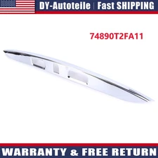 Rear Tail Gate Cover Molding Trunk Trims Chrome For 2013-2015 Honda Accord Sedan