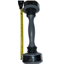 Shake Weight 5lbs Pound Dumbbell Hand Grey Exercise Gray Work Out Unisex Fitness