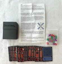 2008 Sixis Strategy Card Game By Asmadi. MINT Condition Cards In Sleeves