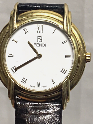 Fendi watch 300G Quartz Gold tone Mens | eBay Fendi watch 300G Quartz Gold tone Mens | eBay