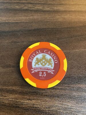 Royal Casino - Rumänien Bukarest - 2,5 Leu - Casino Chip - RAR