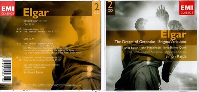 Elgar: The Dream of Gerontius & Enigma Variations (EMI Classics double CD)