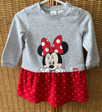 DISNEY INFANT TODDLER GIRLS MINNIE MOUSE POLKA DOT DRESS SZ 6-9 MONTHS SO SOFT