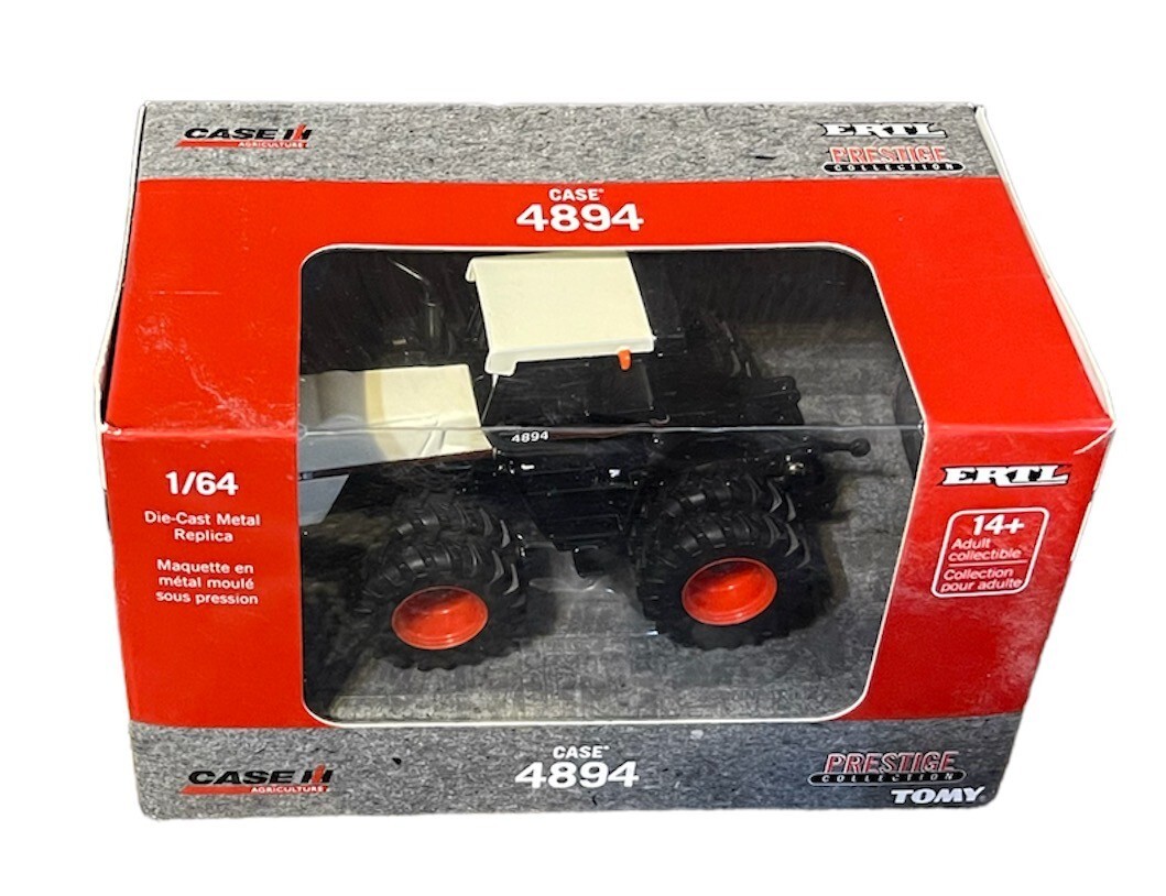 1/64 Diecast Metal Prestige Case 4894 4WD With Duals by ERTL Tomy