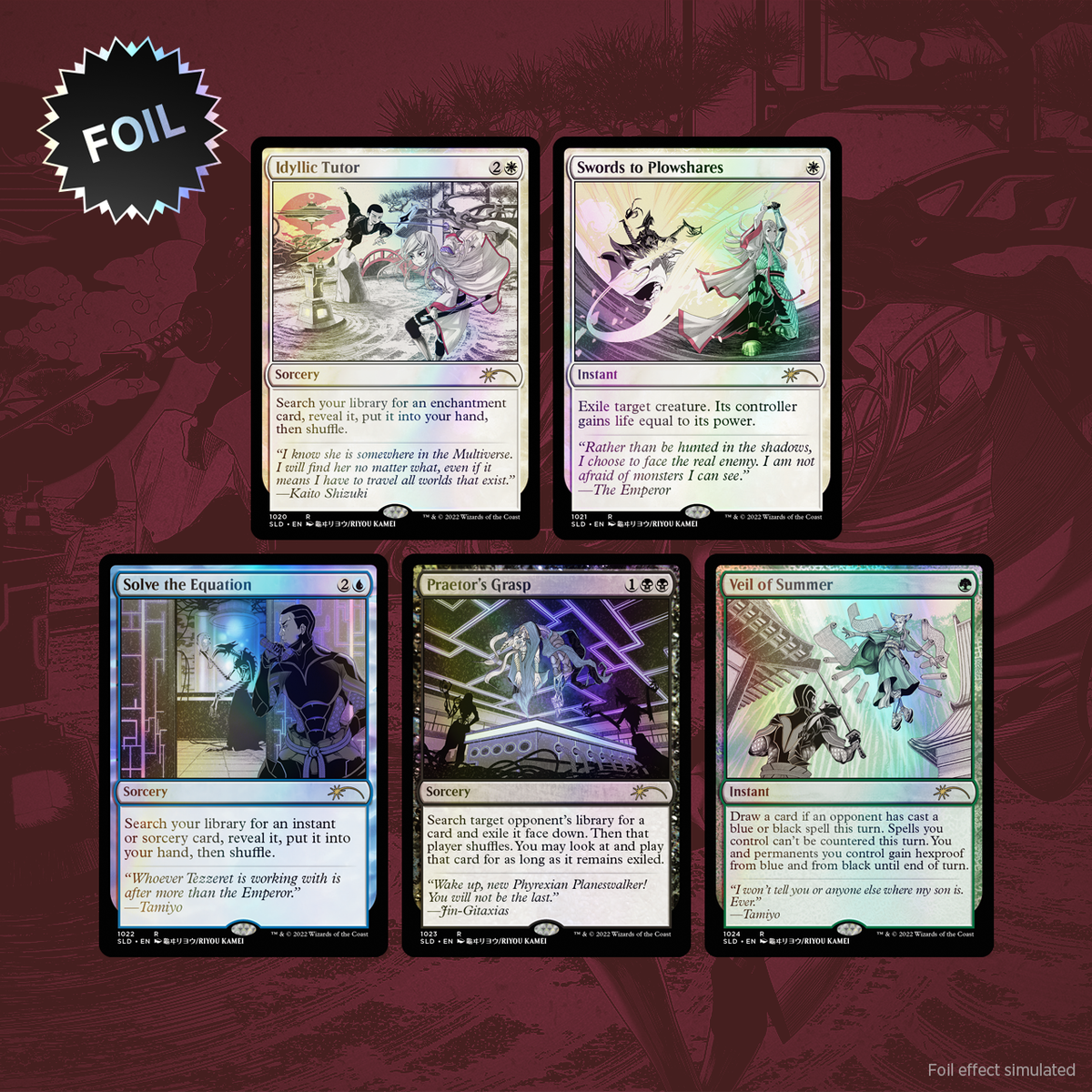 MTG「SLD Feb2022 Superdrop Bundle」 MTG Secret Lair Full-of-Foils Bundle -February Superdrop