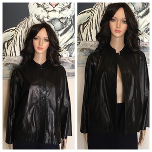 bally leather jacket womens