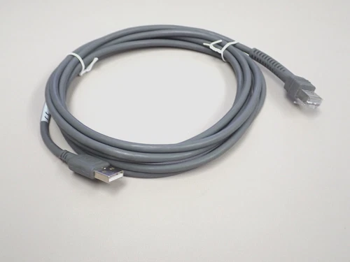 ZEBRA SHIELDED USB CABLE 9 FEET STRAIGHT USB TO RJ45 OEM CBA-U25-S09ZAR