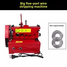 Electric Wire Stripping Machine Waste Copper Wire Waste Cable Peeling Machine
