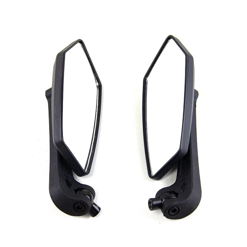 For Honda XR600R XR650L XR 200 150L 125L Motorcycle Side Mirrors Rearview Black - Image 2 of 4