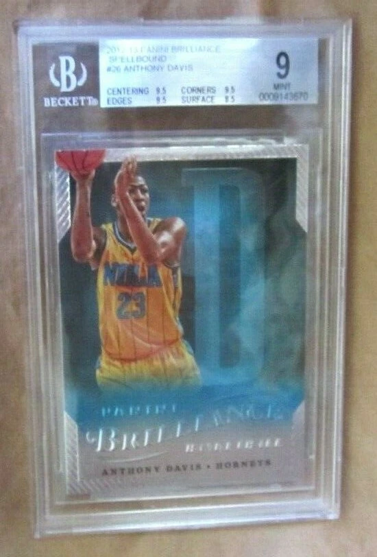 Anthony Davis RC 2012-13 Panini Brilliance Rookie#26 BGS9!Pelicans C HOF GOAT - Image 3 of 4