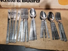 Stainless Japan  flatware 24 piece lot 4 place settings