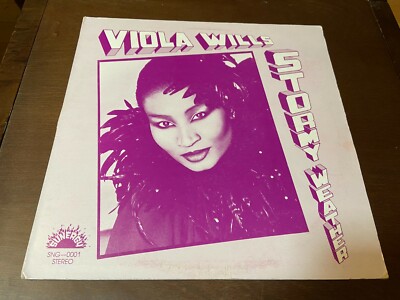 Viola Willis~Stormy Weather~VG+ 12'' SINGLE~Electro Disco 80s Dance Pop~Sunergy
