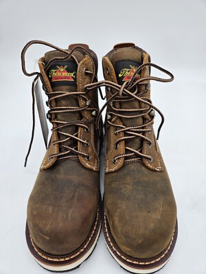 Thorogood Iron River Series Waterproof Safety Toe 6” Crazy Horse Wedge Mens Size Thorogood Men main image 4
