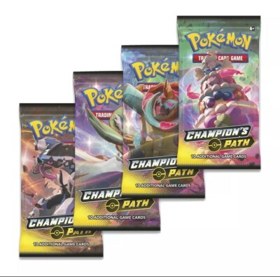 pokemon champion's path booster pack price Amazon.com: Pokemon Champions Path Booster Pack (1 Pack) : Video Games main image 0