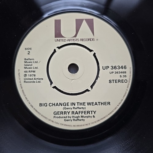 Gerry Rafferty - Baker Street / Big Change In The Weather (United Artists) - Picture 4 of 5