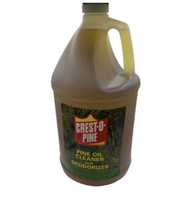 Crest-o Pine Oil Real Pine/ CONCENTRATED /AMERICAN MADE / POWERFUL/ 128OZ GALLON