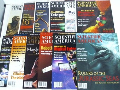 Scientific American: Year 2000, Volume 283. 12 booklets