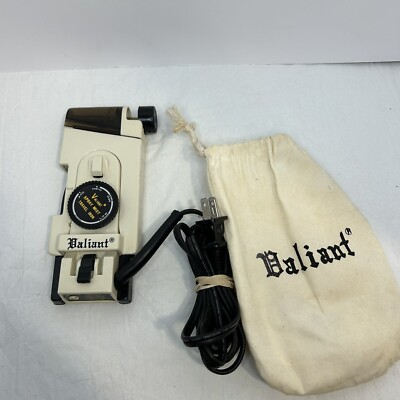 Vtg 80s Valiant Model 15/2321 Spray Mist Travel Iron Morris Struhl Inc Works