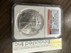 2011 S American Eagle Silver NGC MS70 ~ Early Releases Silver Golden Gate Holder