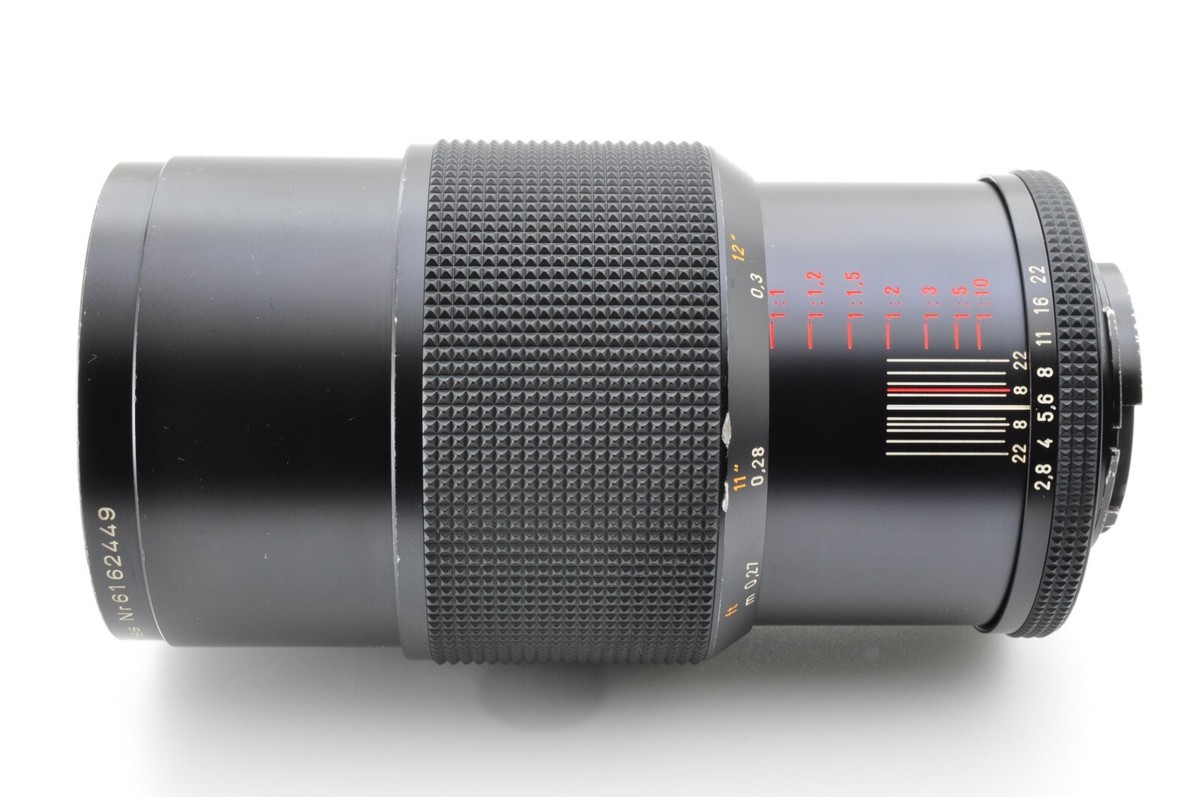 CONTAX Carl Zeiss S-Planar T* 60mm F2.8 AEG Near Mint Macro Lens