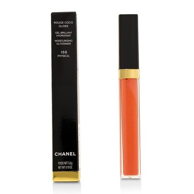 Chanel Rouge Coco Gloss Moisturizing Glossimer 166 Physical Bnib Ebay