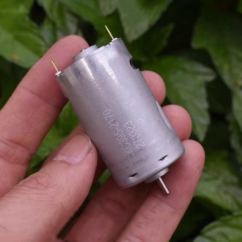 Vadonatúj Kc395-2278 Kettős Tengelyek 395 Dc Motor 12V 5000Rpm Szénkefe - Foto 3