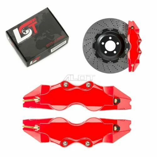 Étriers de frein de freins rouges pour automobile