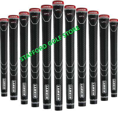 Lamkin UT+ Black Golf Grips Bundle Standard+ & Midsize+ .60R Core   Last Supply