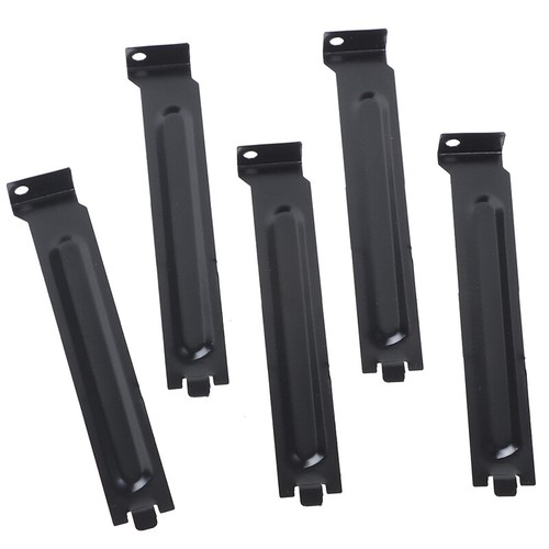 5Pcs PCI Slot Cover Bracket +Screws For PCI Expansion Dust Filter Blanking_;k - Photo 5/11