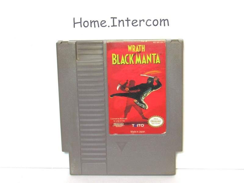 Wrath of the Black Manta - Cart NES Nintendo 