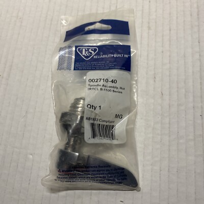 T&S Brass - 002710-40 - 1100 Series Hot Stem Assembly New