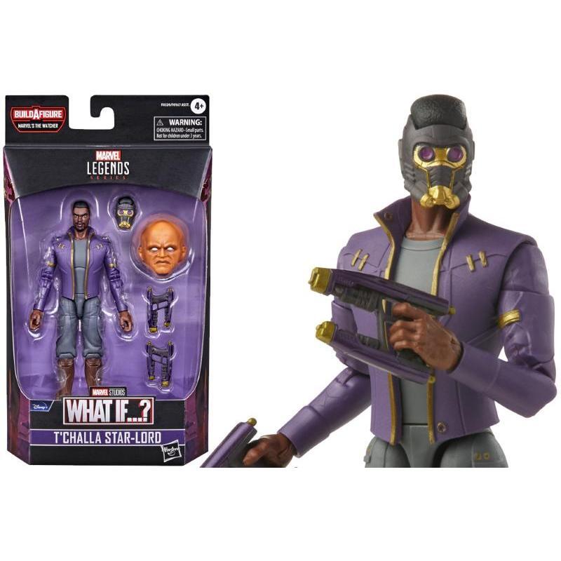 WHAT IF Marvel Legends Series Tchalla Star Lord Action Figure 15 cm HASBRO