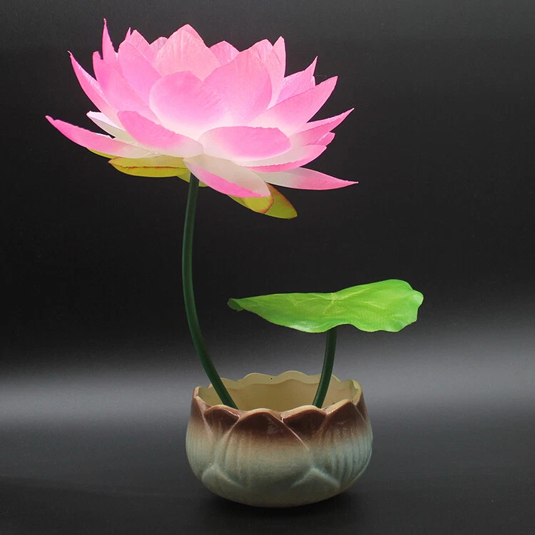 莲花人造花佛堂花佛饰 — 第 2/4 张图片