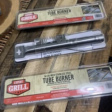 Expert Grill Stainless Steel Tube Burner | Adjustable 14-20" | Most Gas Grills