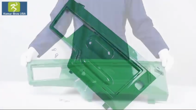 New RIGHT Side Panel KIT AM128982 Fits John Deere 445 LOW S/N - Foto 11