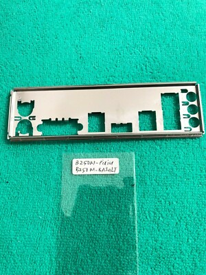 ASUS IO SHIELD for ASUS B250M PIXIU , B250M KYLIN , B250M BASALT ,ORIGINAL 