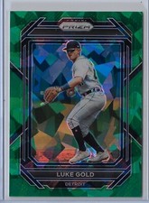 2023 Panini Prizm - Luke Gold #80 Green Ice Prizm (RC)