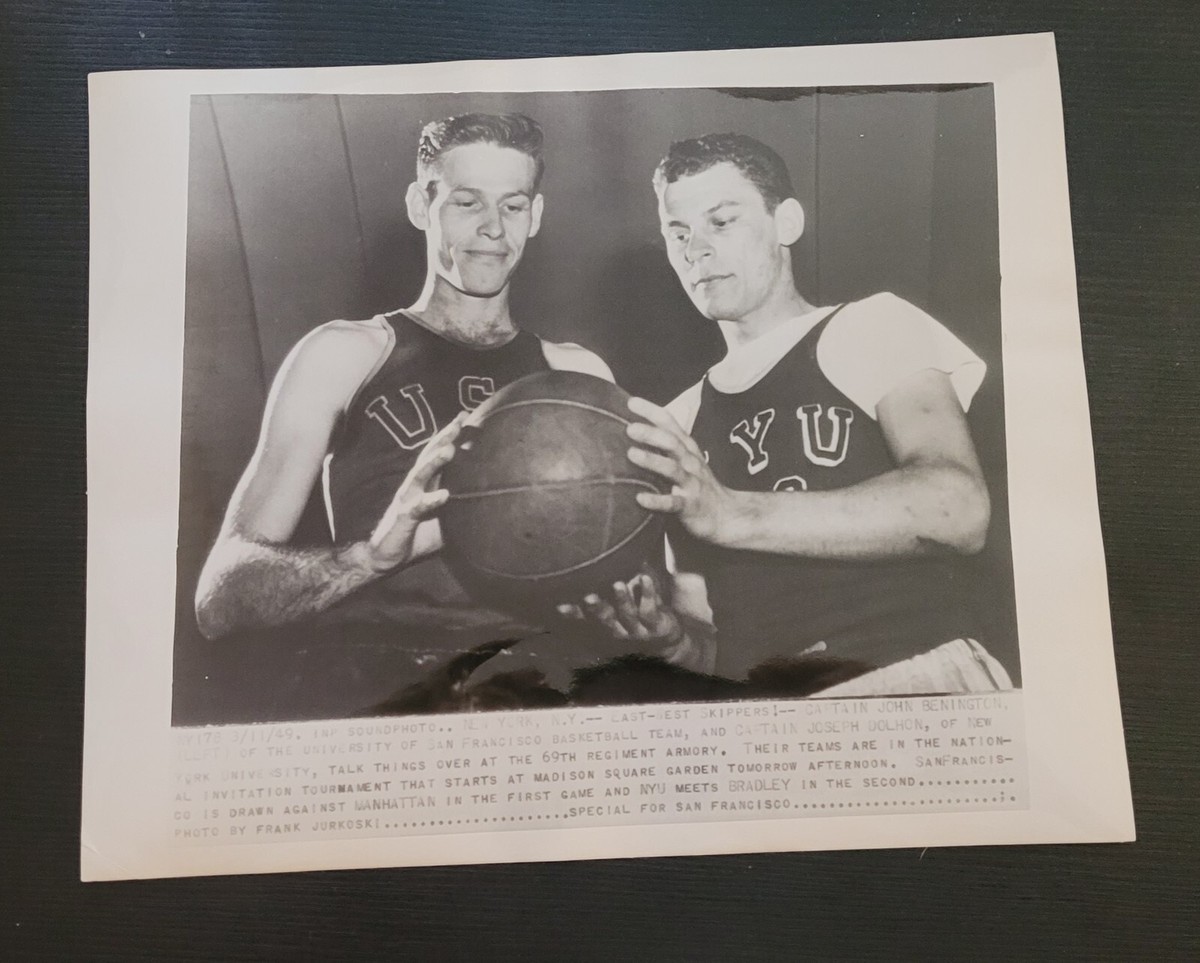 BASKETBALL COACH PHOTO JOHN BENNINGTON MICHIGAN SAN FRANCISCO